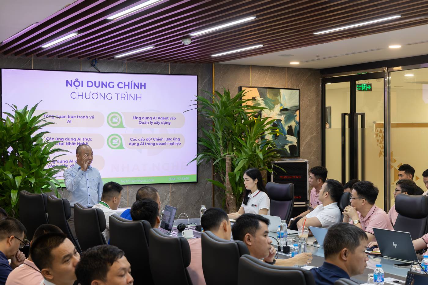 Workshop AI tại GIZA, Hà Nội